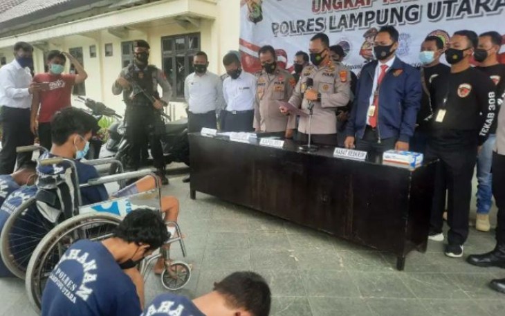 Terduga Pelaku Diamankan     