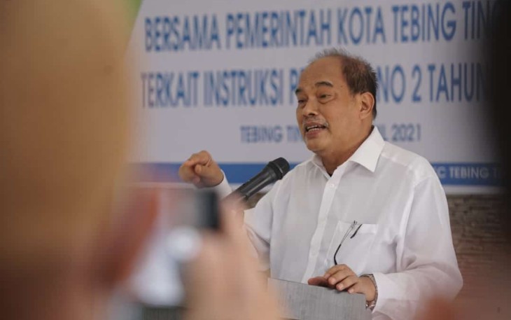 BPJS Ketenagakerjaan Cabang Tebing Tinggi Sampaikan Inpres No 2 Tahun 2021