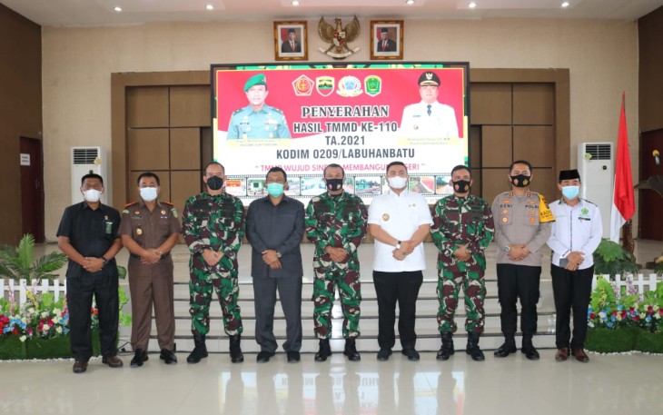 Acara Penutupan TMMD Ke-110 Kodim 0209/LB