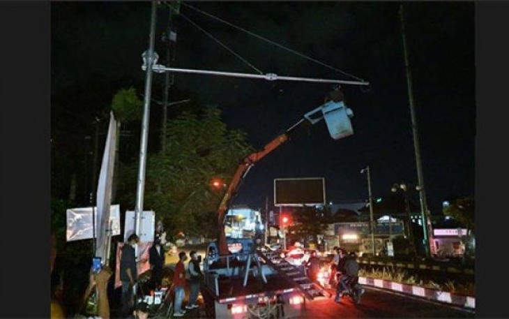 Polda Bali Mulai Pasang Perangkat Tilang Elektronik di Denpasar