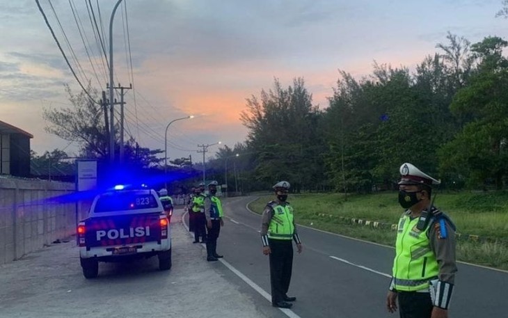  Polda Bengkulu Gelar Patroli Stasioner