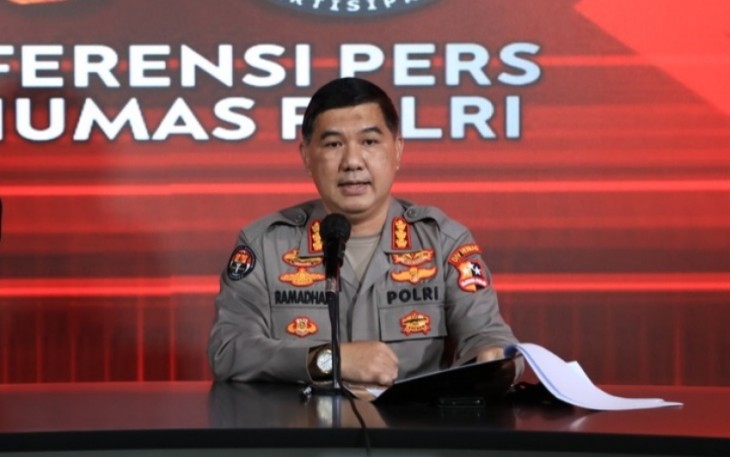 Kabagpenum Divisi Humas Polri Kombes Pol Ahmad Ramadhan