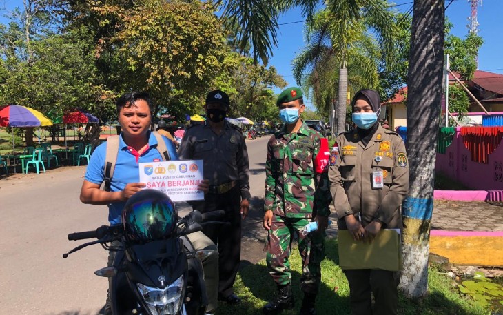 Disiplinkan Warga Ketapang, Aparat gabungan Gelar Operasi Yustisi