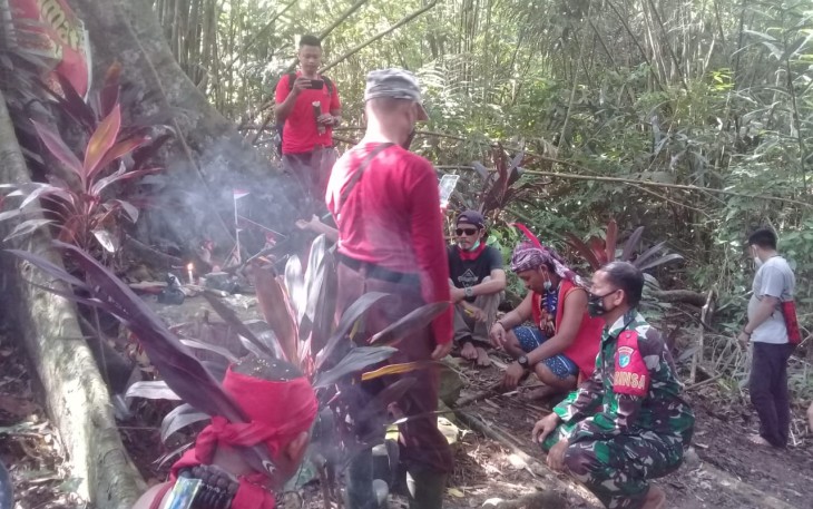Koramil Menjalin Ikuti Pembukaan Adat Balala' Bahakng