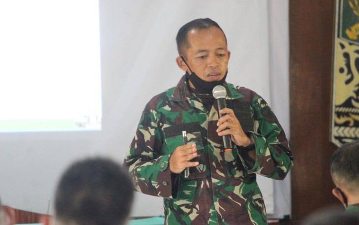 Dandim 1203/Ktp Perintahkan Jajaranya Tingkatkan Kewaspadaan.