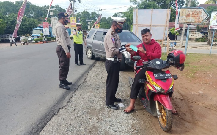 Pos Pam KRYD Polres Tebing Tinggi Gantikan OPS Ketupat Toba 2021 