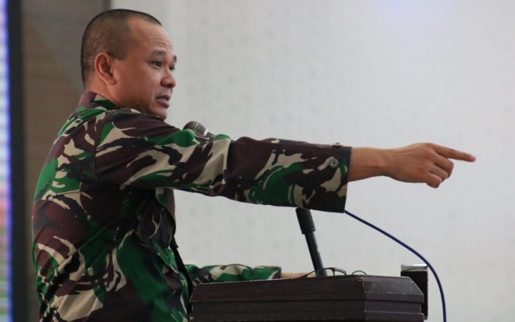 Dandim 1310/Bitung Letkol Inf Benny Lesmana SE MHan