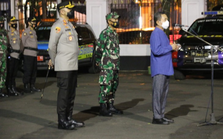 Bupati Haryanto pimpin apel operasi yustisi