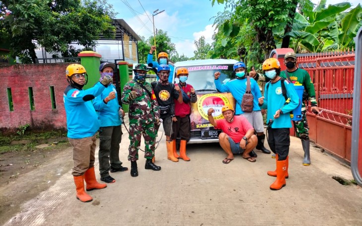 Barreta semprotkan Eco Enzyme cegah Corona 