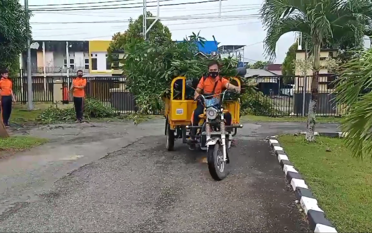 Polres Seluma Gelar Olahraga dan Kebersihan Lingkungan 
