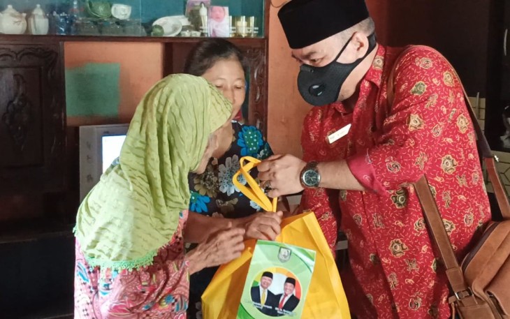 Dinas Perkim dan Pertanahan Provinsi Bengkulu Bagi Sembako