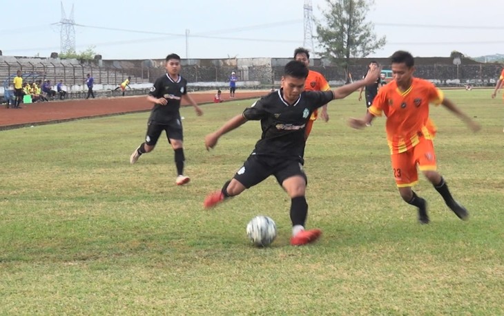 Laga Tandang Uji Coba Persika Karanganyar Lawan Persekap Pekalongan Berakhir Imbang 2 - 2