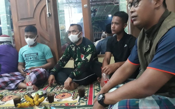 Anggota Satgas TMMD Hadiri Peringatan Maulid Nabi Muhammad SAW