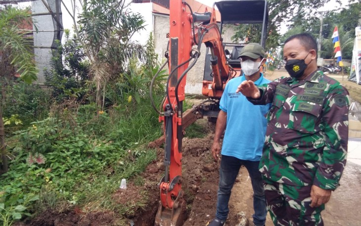 Pembangunan Fisik di Kelurahan Bedahan dan Pengasinan Dilaksanakan