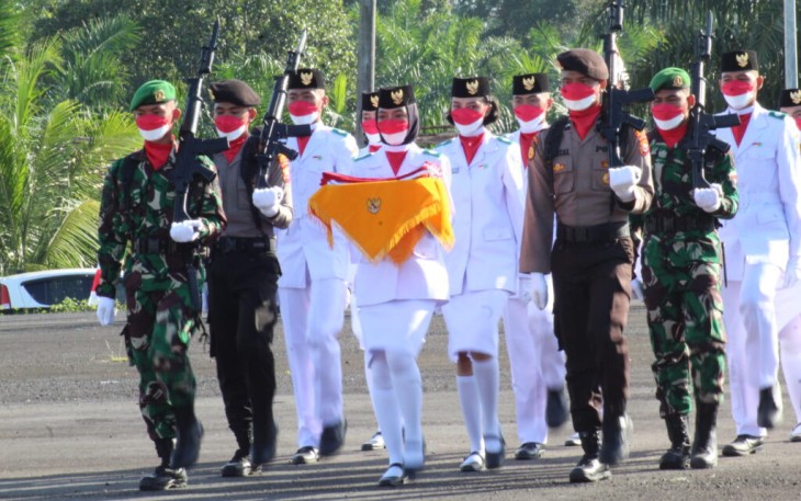 Upacara Peringatan Hut Ri Ke-76 Republik Indonesia Di Kabupaten Bengkulu Tengah 