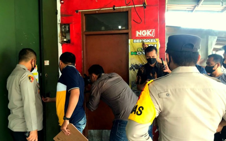 Kawanan Pencuri Gasak Toko Onderdil dan Bengkel Motor di Jalan Sutisna Senjaya Kota Tasikmalaya 