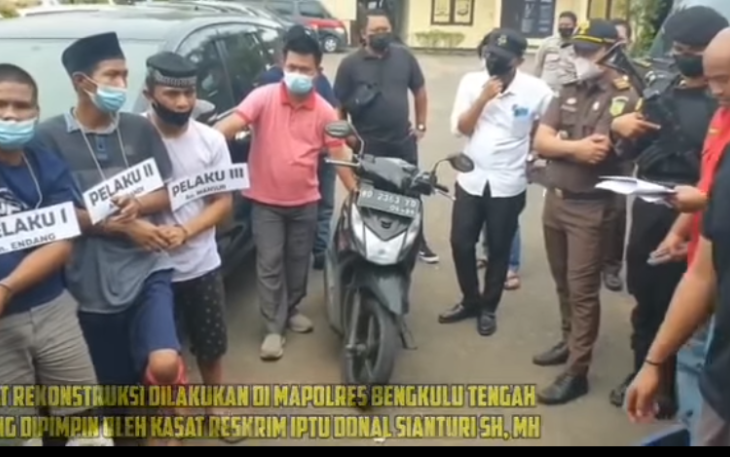 Pertimbangkan Keamanan dan Prokes, Polres Benteng Laksanakan Rekonstruksi Kasus Pembunuhan Perangkat Desa di Mako