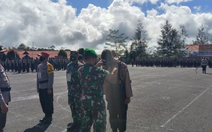 Sinergitas, Wakapolda Bengkulu dan Kasrem Irup Pembukaan Diklat Integrasi TNI/POLRI