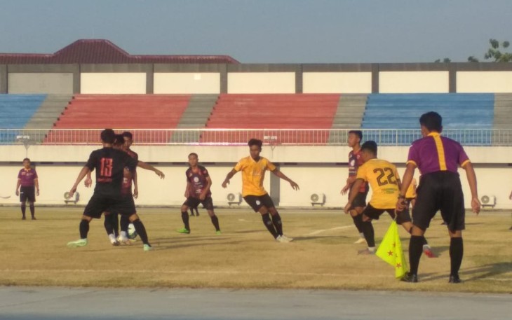 Laga Tandang Uji Coba Persika Karanganyar Melawan PSIP Pemalang Berakhir Imbang 1 - 1