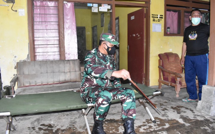 Tempat Tidur Nyaman Satgas TMMD 112