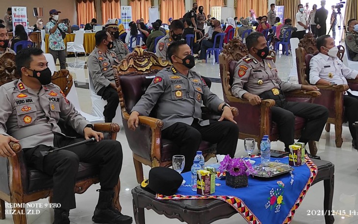 Polres Beserta Polsek Khususnya Bhabinkamtibmas Laksanakan Sosialisasi Vaksinasi