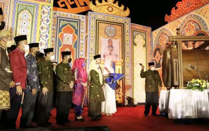 Gubernur Lampung Membuka Musabaqah Tilawatil Qur'an Ke-48 Tahun 2021 Tingkat Provinsi Lampung