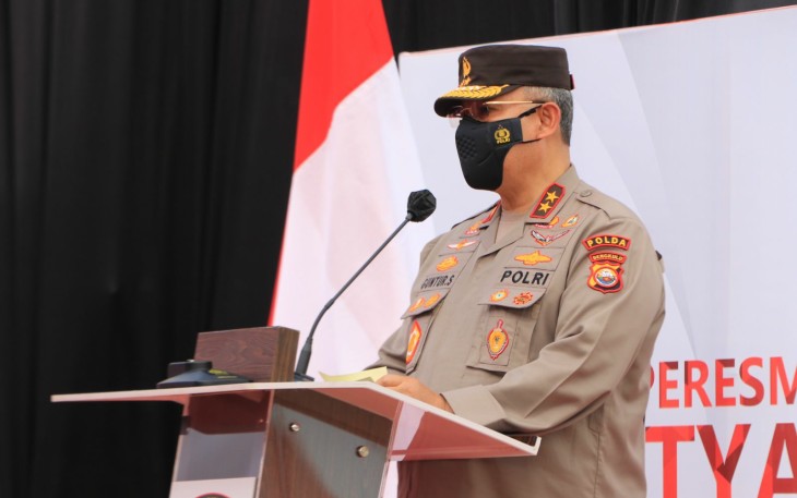 Kapolda Bengkulu, Irjen pol. Drs. Guntur Setyanto, M,Si