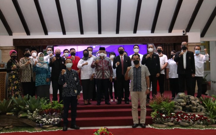 Bupati Malang Hadiri Pengukuhan dan Pelantikan Pengurus PHRI BPC Kabupaten Malang Periode 2020-2025 