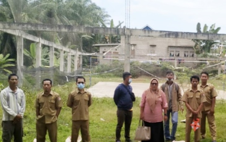 Pemdes Air Kasai Lakukan Survey Lokasi 