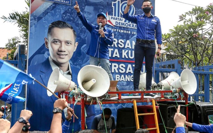 Ketua Umum Parta Demokrat Agus Harimurti Yudhoyono