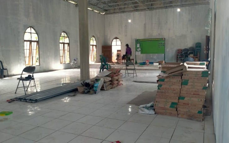 Sasaran Fisik TMMD Ke 112 Gereja GBI Mawar Saron Capai 62%