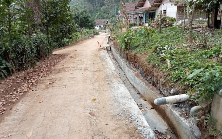 Hasil Karya TMMD 112 dan Pembuatan Drainase