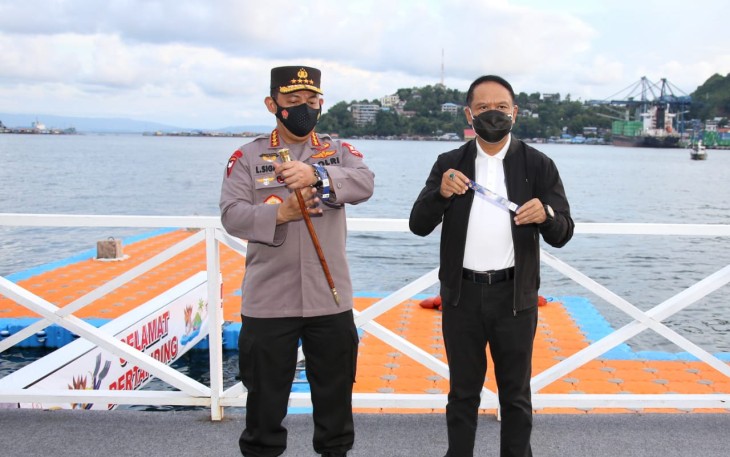 Kapolri Jenderal Listyo Sigit Prabowo meninjau langsung 3 Venue PON Papua