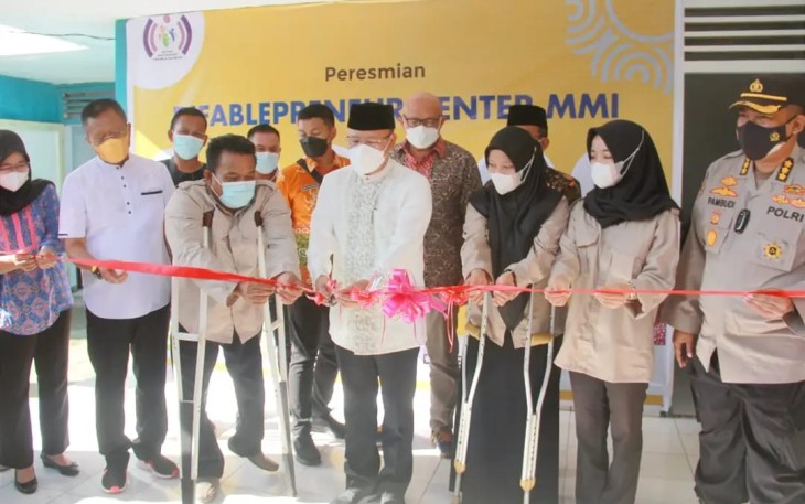 Di Hari Disabilitas Internasional, Gubernur Rohidin Resmikan Difablepreneur Center Bengkulu