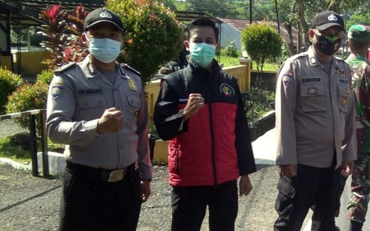 Kapolsek Cisompet Kegiatan Ops Yustisi Terus Dilaksanakan Agar Masyarakat Tetap Patuh Prokes di Massa PPKM