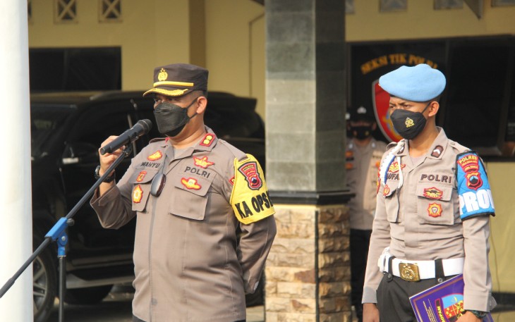 Kapolres Pekalongan Kota Ajak Dukung Percepatan Vaksin untuk Melawan Covid-19