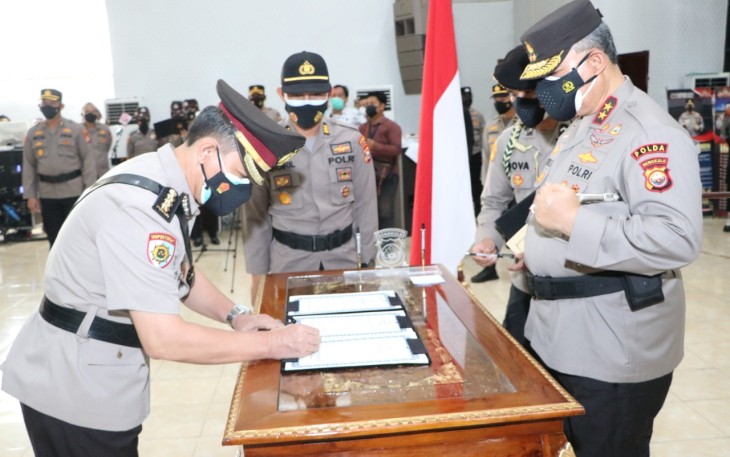 Kapolda Bengkulu Irjen Pol Drs Guntur Setyanto MSi
