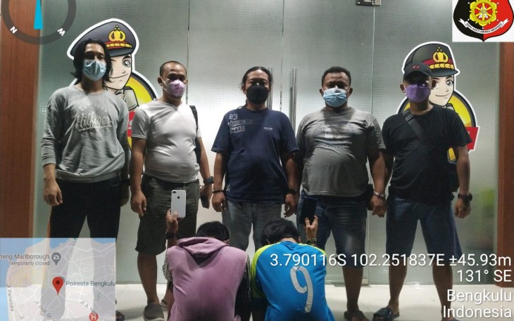 Terduga Pelaku Diamankan    
