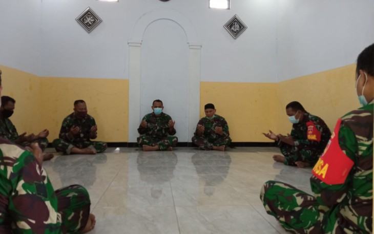 Doa bersama jelang HUT TNI 
