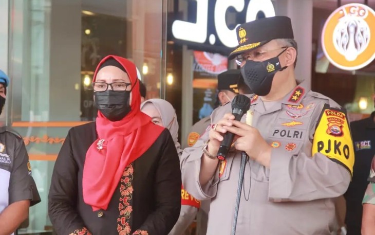 Kapolda Bengkulu Irjen. Pol. Drs. Guntur Setyanto memberikan apresiasi atas kesadaran masyarakat mau divaksin