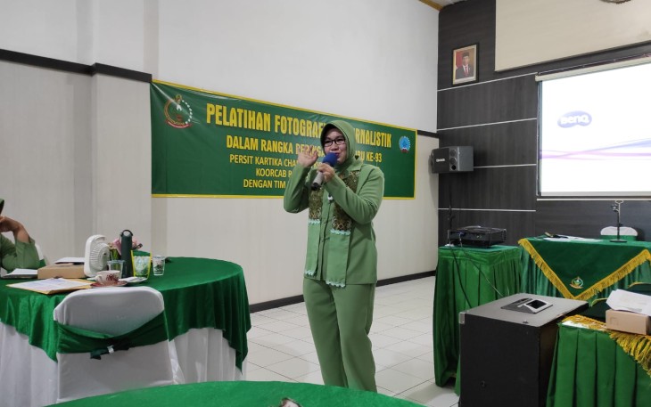 Persit adakan pelatihan fotografi dan jurnalis
