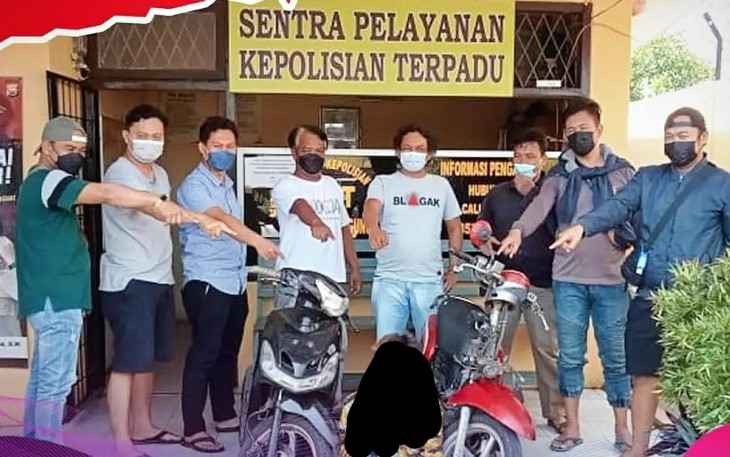 Terduga Pelaku Diamankan     
