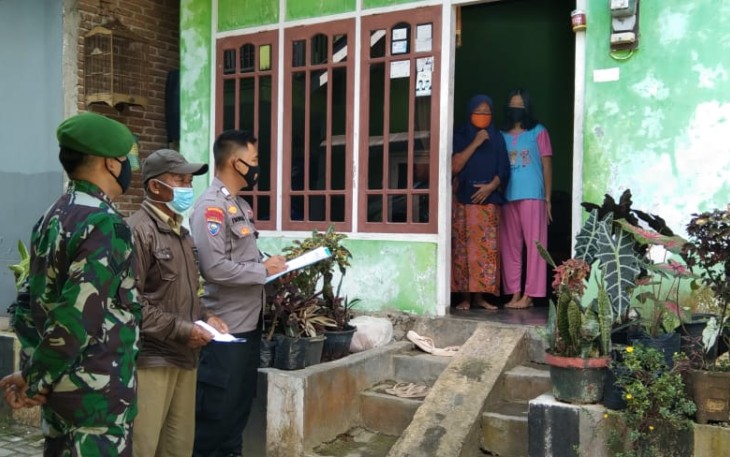 Pelaksanaan Contact tracking Covid-19 kepada warga 