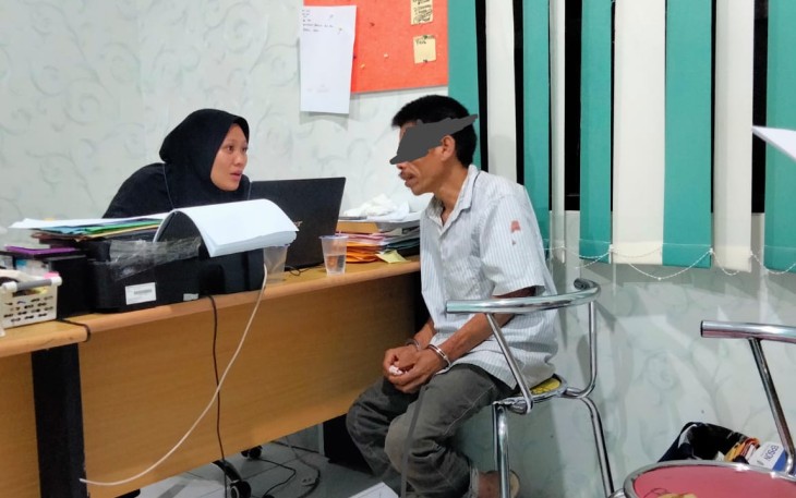 Tega Cabuli Anak dan Cucu Kandung, Pria 48 Tahun Ditangkap Polda Bengkulu