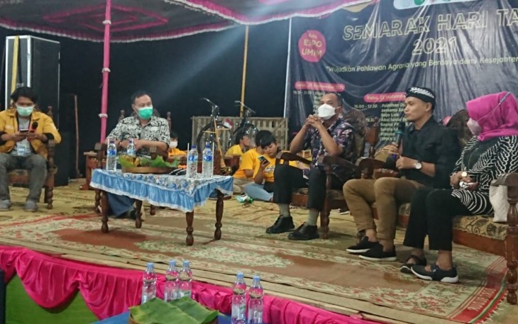 Diskusi Pembukaan Semarak Hari Tani di Karanganyar