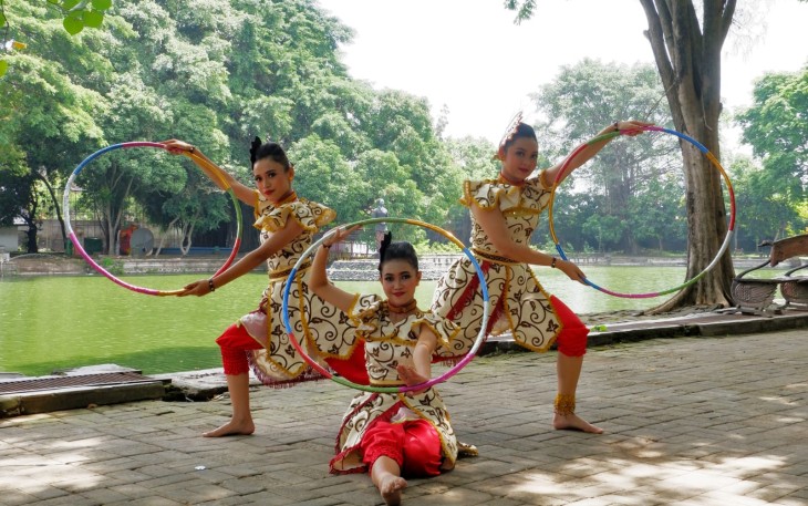 Pagelaran tari "Sesaji Condrokirono" oleh Semarak Candrakirana Art Center