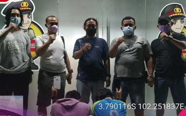 Terduga Pelaku Diamankan     