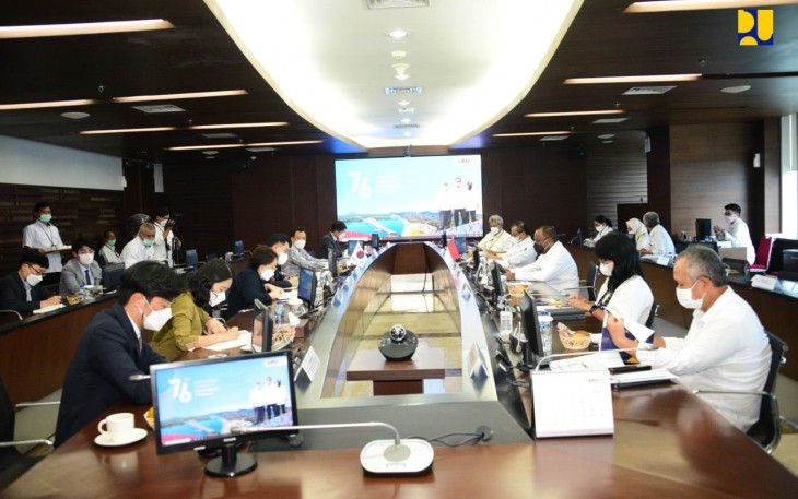 Kementerian PUPR dan Pemerintah Korea Selatan Bahas Peningkatan Kerja Sama