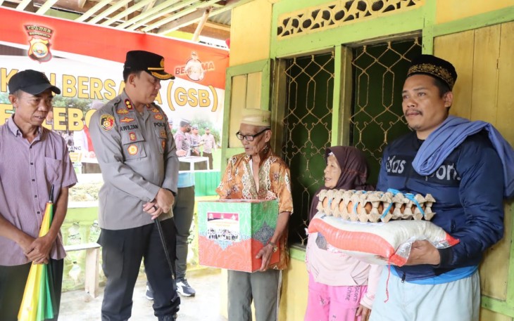 Gerakan Sedekah Bersama Polres Lebong 