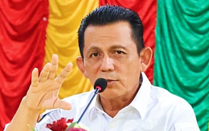 Gubernur Kepulauan Riau H. Ansar Ahmad saat berkunjung ke gedung LAM
